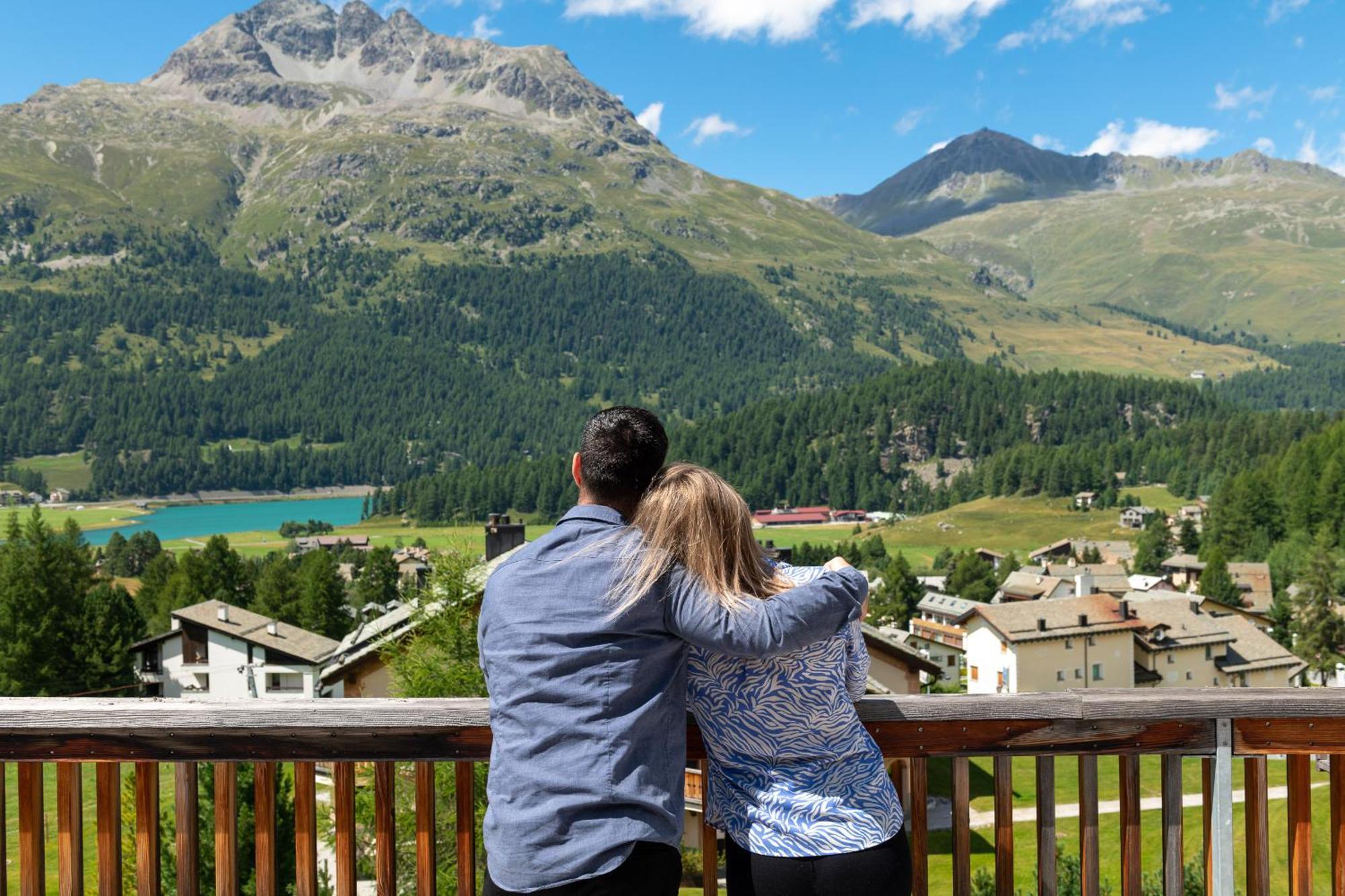 Nira Alpina Hotel Silvaplana Buitenkant foto