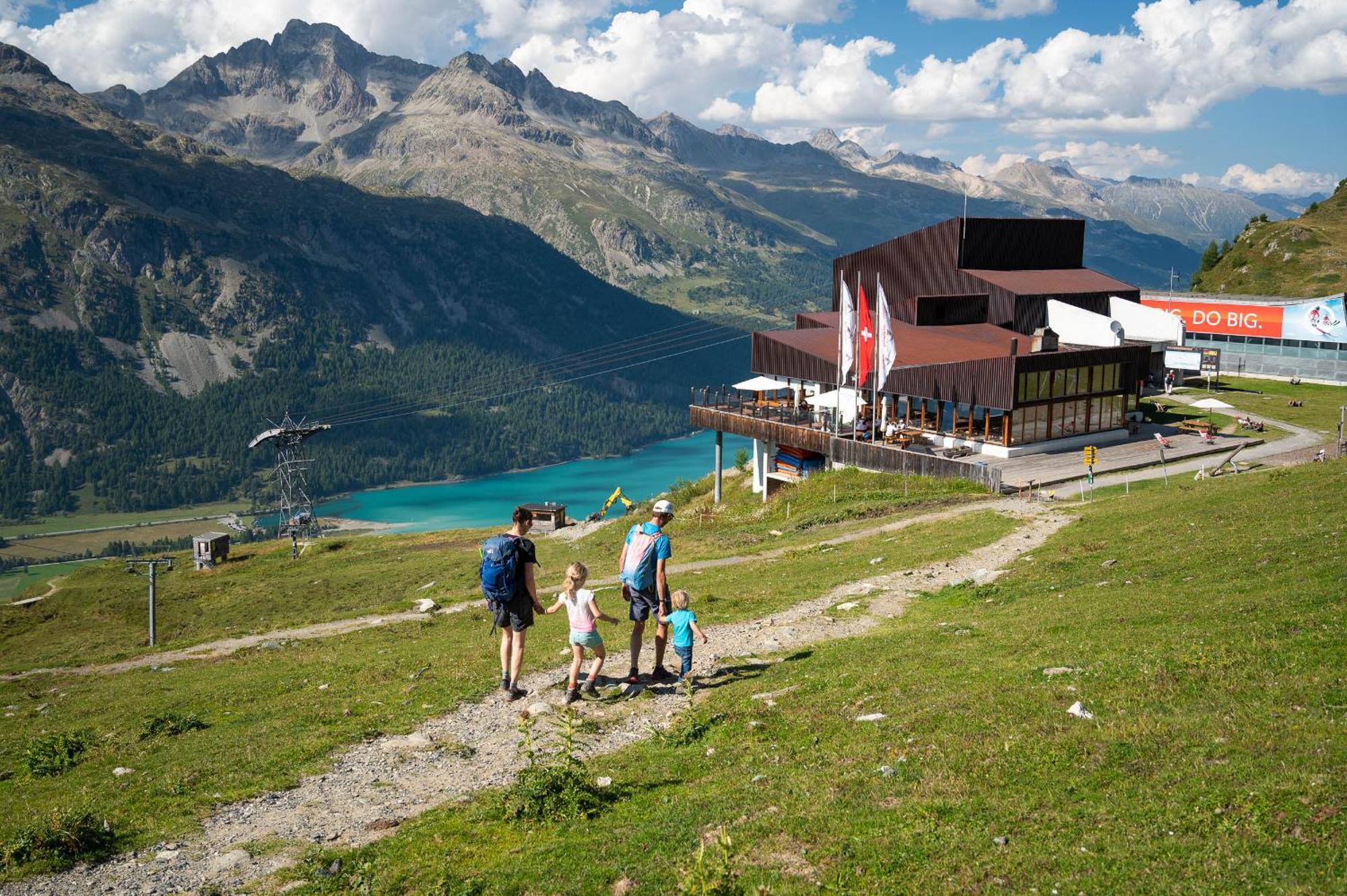 Nira Alpina Hotel Silvaplana Buitenkant foto