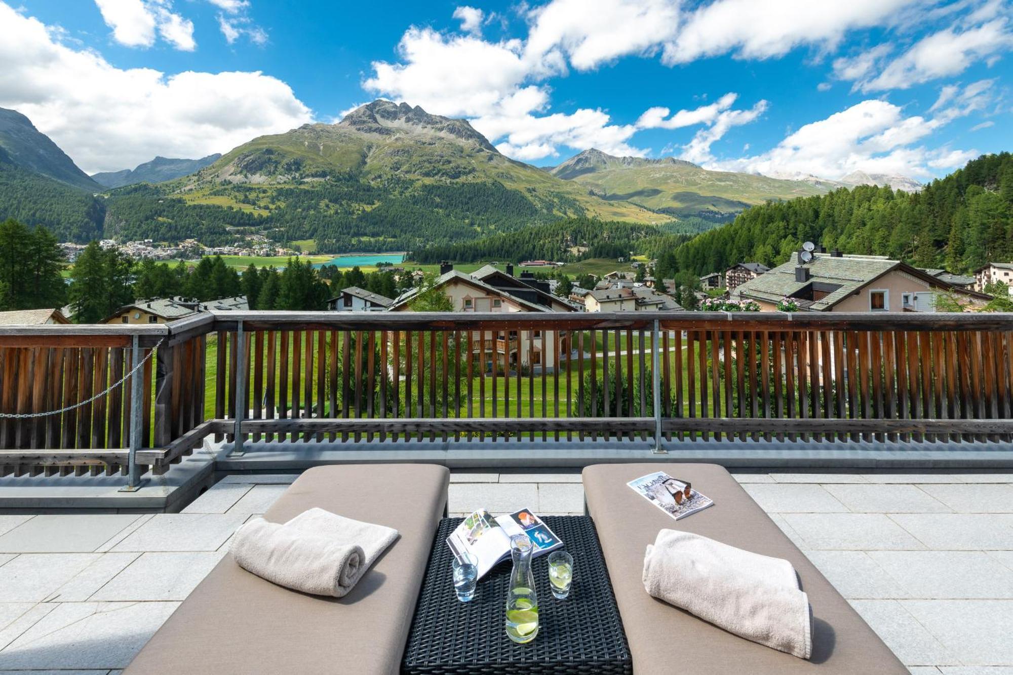 Nira Alpina Hotel Silvaplana Buitenkant foto